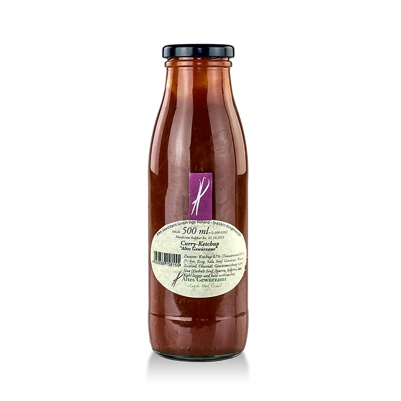 Spice Curry Ketchup, Altes Gewurzamt - 500 ml - Flaske
