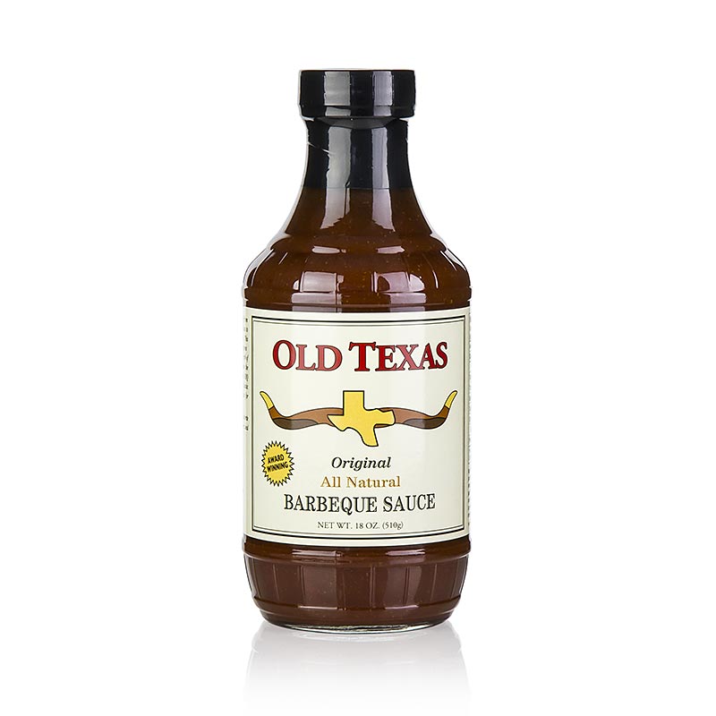 Old Texas - alkuperainen BBQ-kastike - 455 ml - Pullo