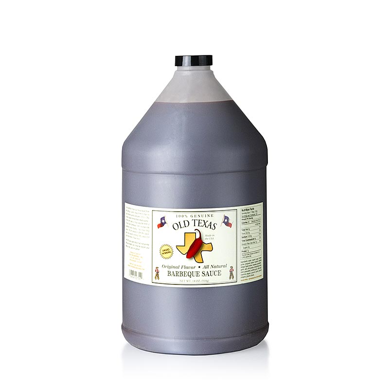 Old Texas - Saus BBQ Asli - 3.8L - kaleng kecil