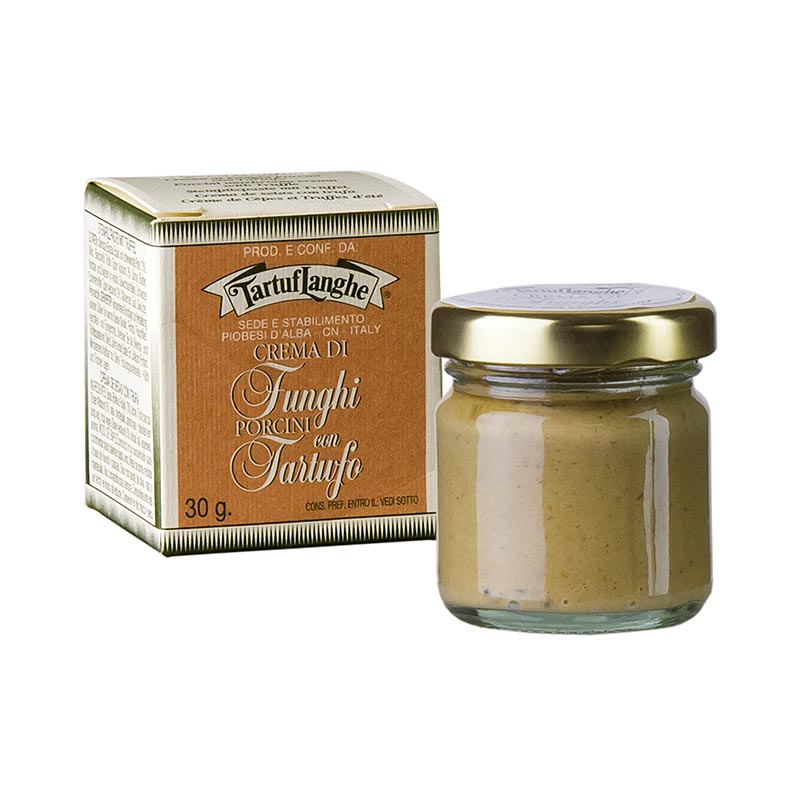 TARTUFLANGHE Porcini sienitahnaa, bianchetto tryffelia - 30g - Lasi