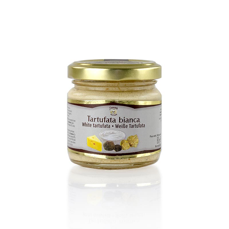 Krim truffle, dengan truffle musim panas dan putih, Zigante Tartufi - 80 gram - Kaca