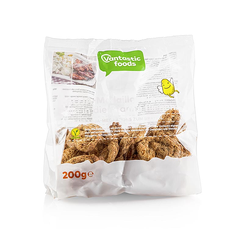 MedalhOEes de soja, veganos, Vantastic Foods - 200g - bolsa