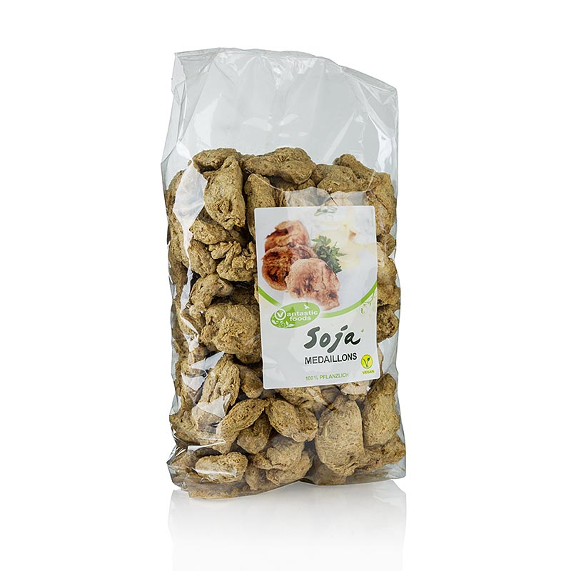 MedalhOEes de soja, veganos, Vantastic Foods - 800g - bolsa