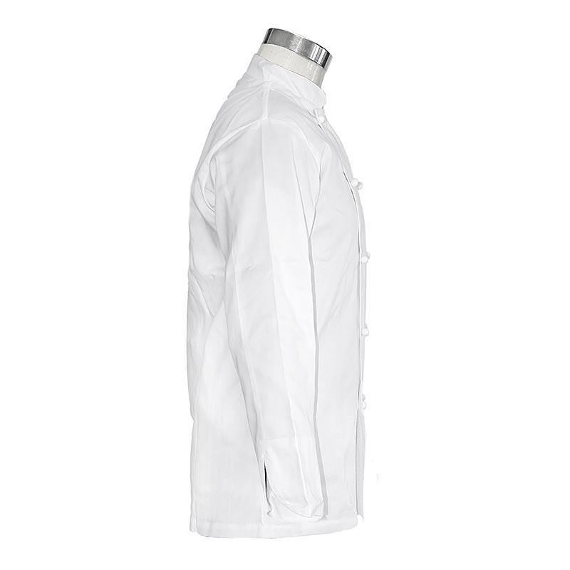 Kochjacke Basic, weiß, Gr. XL, inkl. 10 Knöpfe, Karlowsky - 1 Stück - Folie