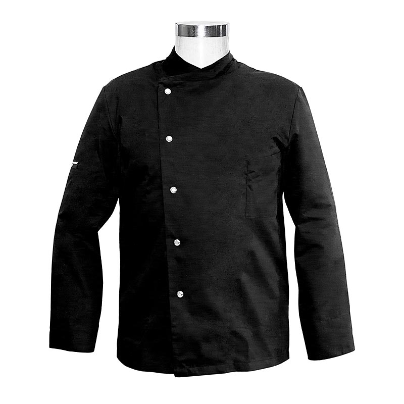 Kochjacke Julius schwarz, Gr. 54, Premium Line, Karlowsky - 1 St - Folie Kochjacke Julius schwarz, Gr. 54, Premium Line, Karlowsky - 1 St - Folie