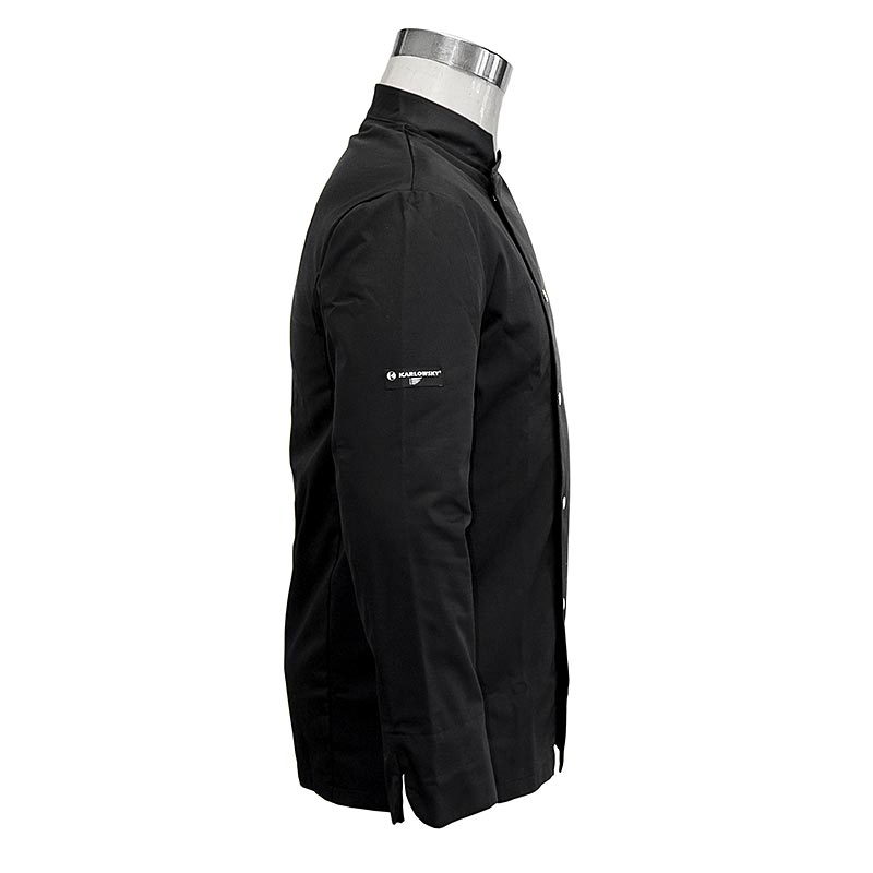 Kochjacke Julius schwarz, Gr. 54, Premium Line, Karlowsky - 1 St - Folie Kochjacke Julius schwarz, Gr. 54, Premium Line, Karlowsky - 1 St - Folie