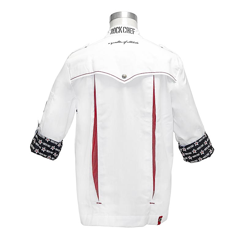 Kochjacke Rock Chef ® Gr. 54, weiß, Karlowsky - 1 St - Folie Kochjacke Rock Chef ® Gr. 54, weiß, Karlowsky - 1 St - Folie
