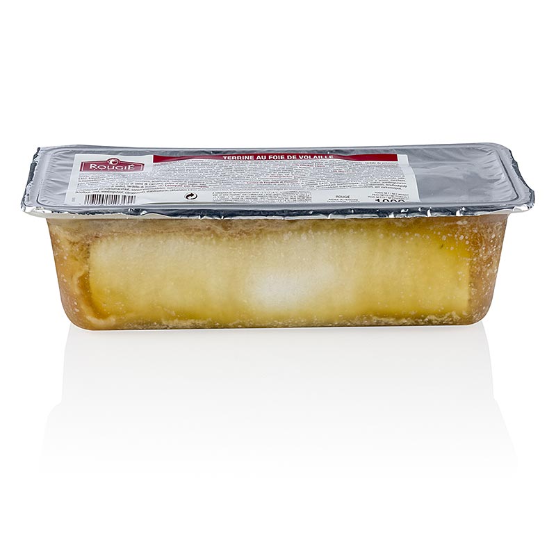 Terrina di fegatini di pollo, rougie - 1 kg - Guscio in PE