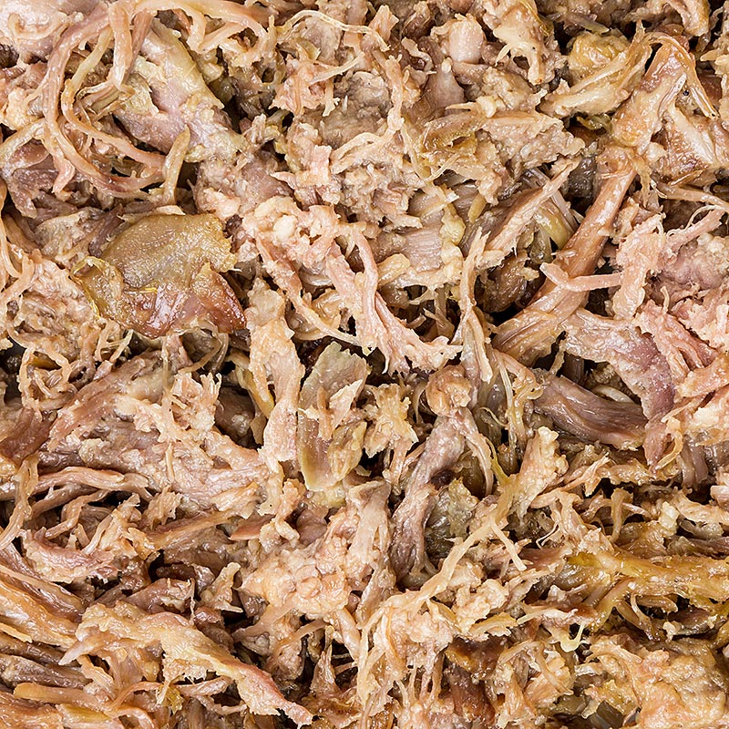 Pulled Duck - carne di anatra (confit), rougie - 1,5 kg - vuoto