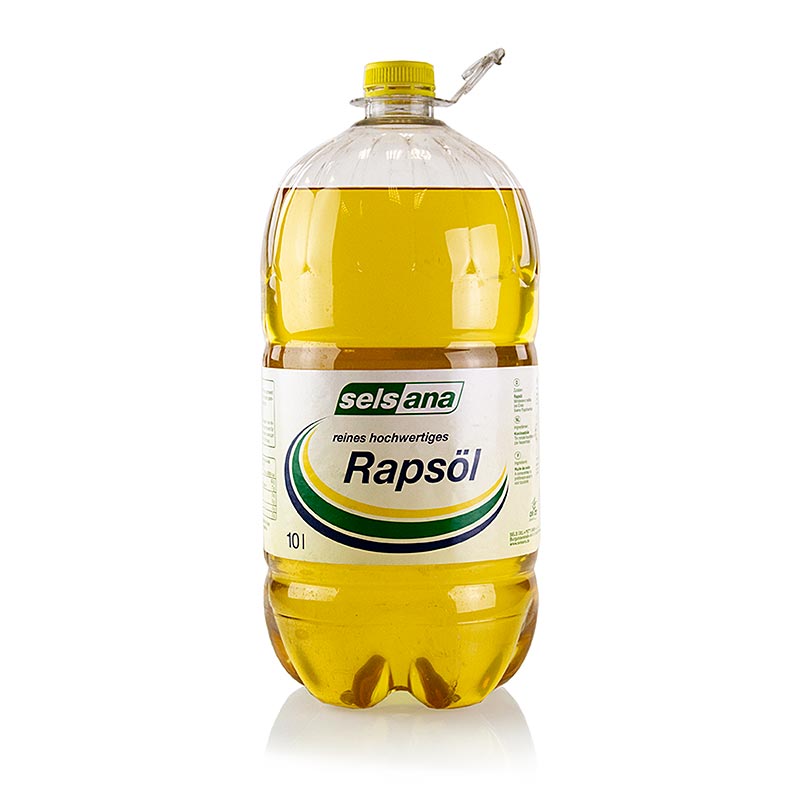 Minyak rapeseed (minyak sayuran), untuk menggoreng, membakar dan memasak - 10 liter - Pe-canist.