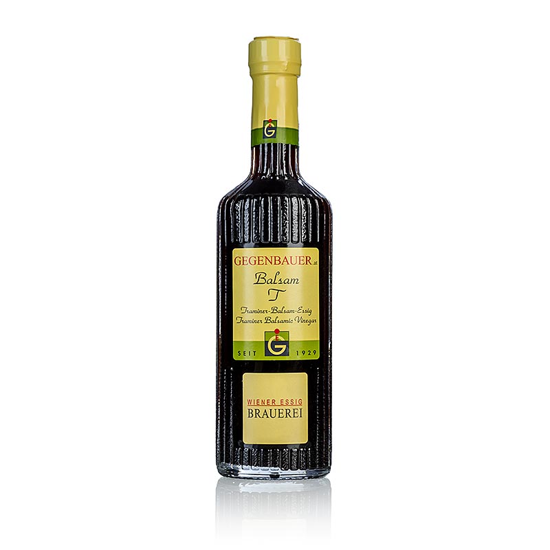 Vinagre de balsamo Gegenbauer Balsam T, 7 anos, 6% de acido - 250ml - garrafas