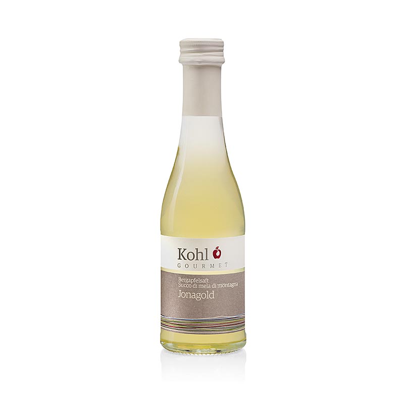 Succo gourmet di mela di montagna Jonagold, cavolo - 200 ml - Bottiglia