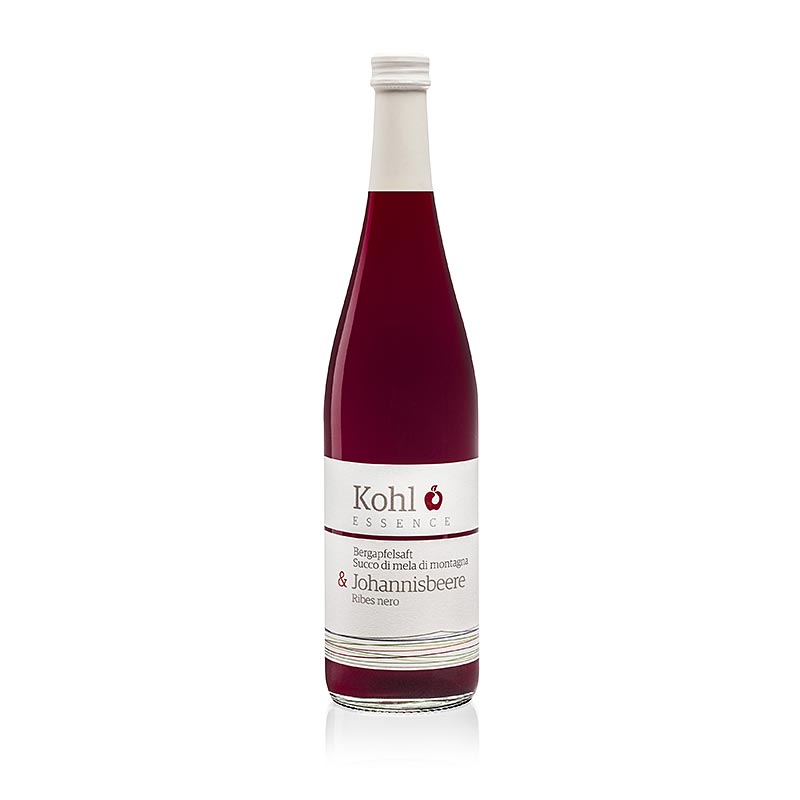 Succo di mela di montagna Gourmet PLUS + ribes, cavolo cappuccio - 750 ml - Bottiglia