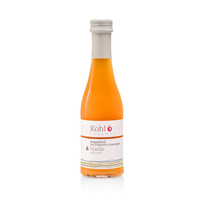 Succo di mela di montagna Gourmet PLUS + albicocca, cavolo cappuccio - 200 ml - Bottiglia