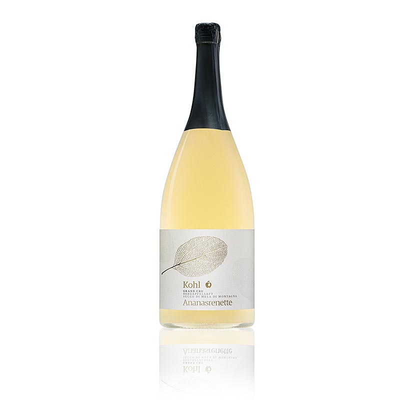 Succo di mela di montagna Grand Cru, renette di ananas, cavolo cappuccio - 1,5 litri - Bottiglia