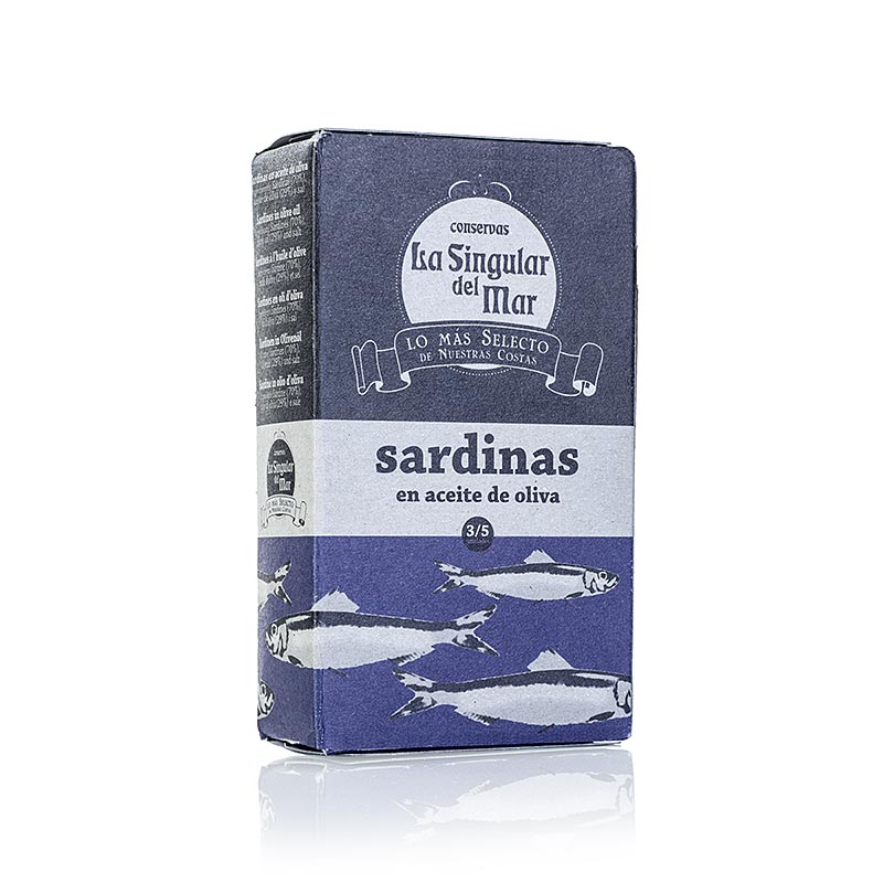 Sardiner, i olivenolje, Spania - 120 g - kan