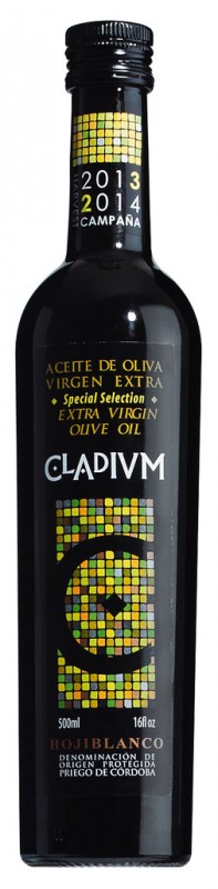 Extra virgin olivolja Cladium, extra virgin olivolja Cladium, Aroden - 500 ml - Flaska