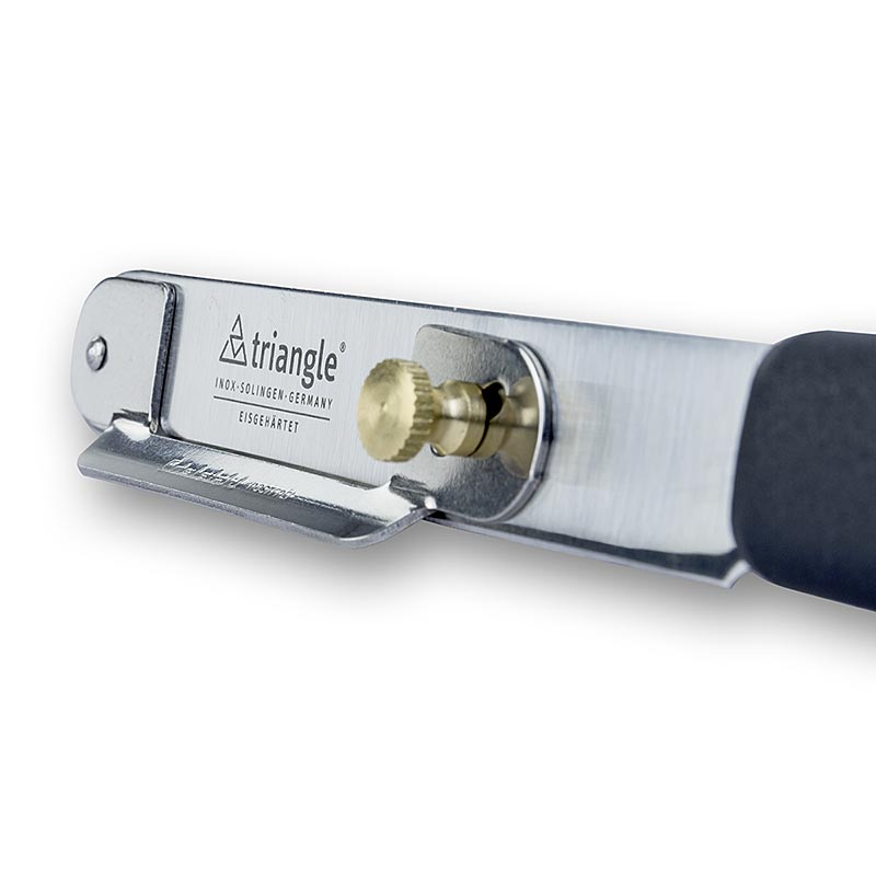 Aspargesskreller, rustfritt stal med plasthandtak, Triangle Tools - 1 stk - pakke Aspargesskreller, rustfritt stal med plasthandtak, Triangle Tools - 1 stk - pakke