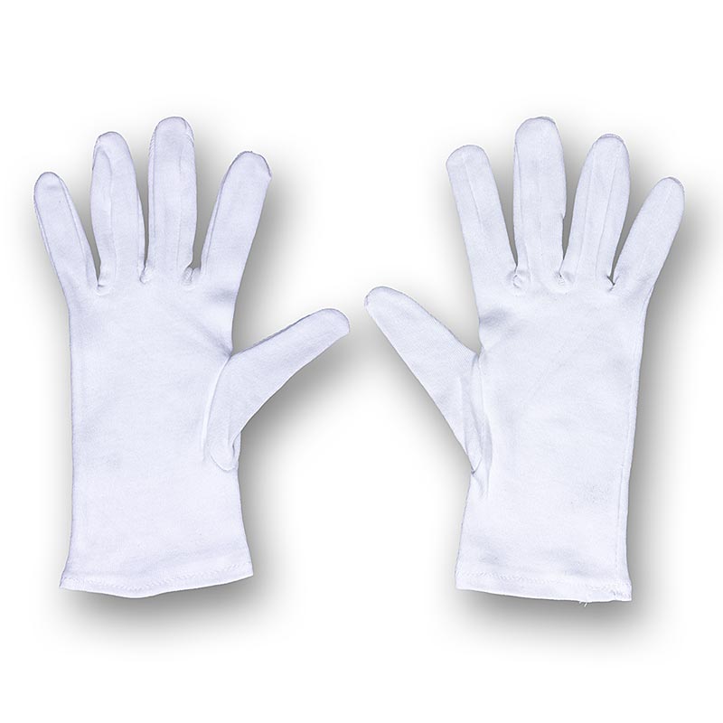 Guantes de servicio Tunis, par, blanco, talla unica, para mujer, Karlowsky - 1 pieza - frustrar