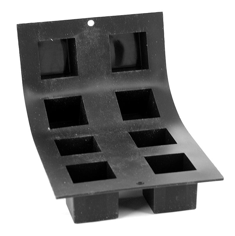 deBUYER Backform Moulflex, 8 Würfel,45x45x45mm - 1 St - Lose deBUYER Backform Moulflex, 8 Würfel,45x45x45mm - 1 St - Lose