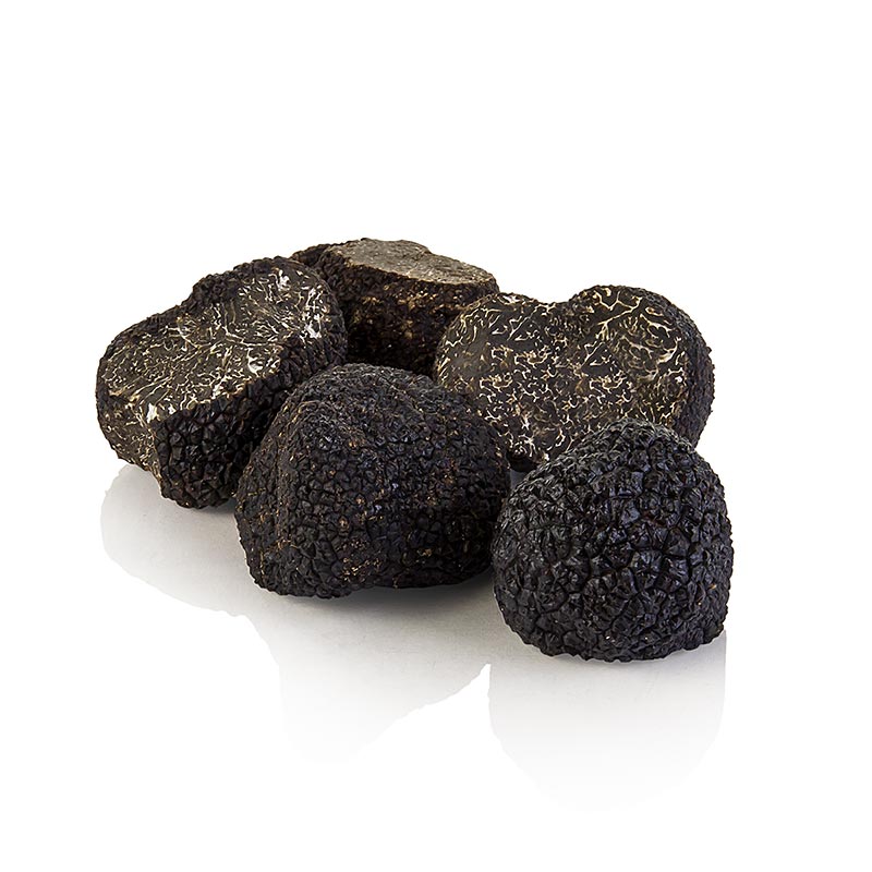 Winter noble truffle tuber melanosporum 2. val, ferskur, stor, Astralia, hnydhi fra ca 30g, juni / agust - a grammi - 