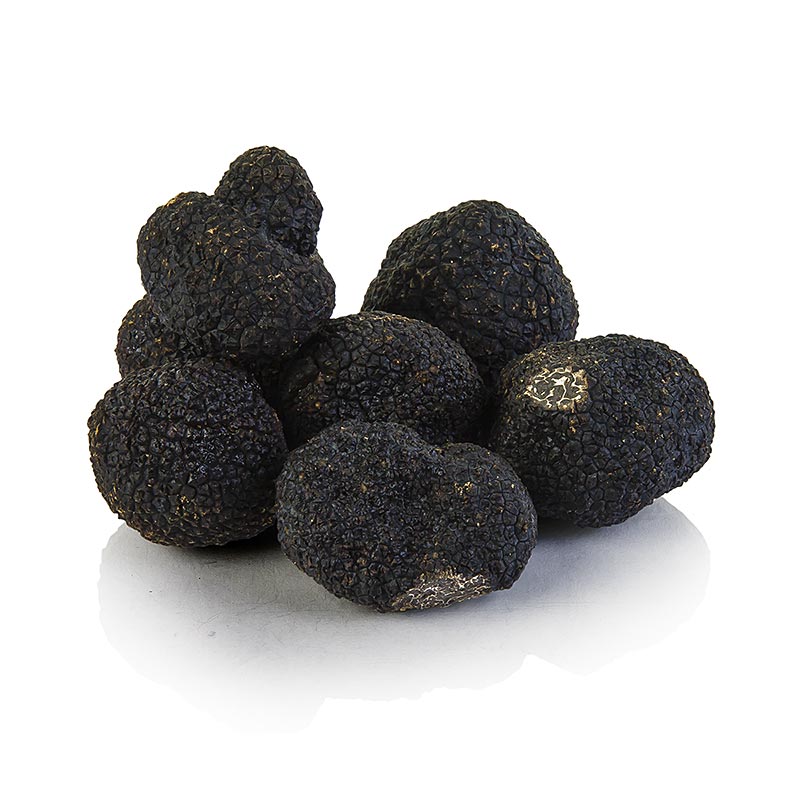Winter noble truffle tuber melanosporum 2. val, ferskur, litill, Astralia, hnydhi fra ca 30g, juni / agust - a grammi - 
