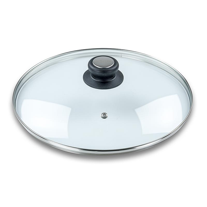 deBUYER coperchio in vetro con manico in bachelite, 28 cm - 1 pezzo - Cartone