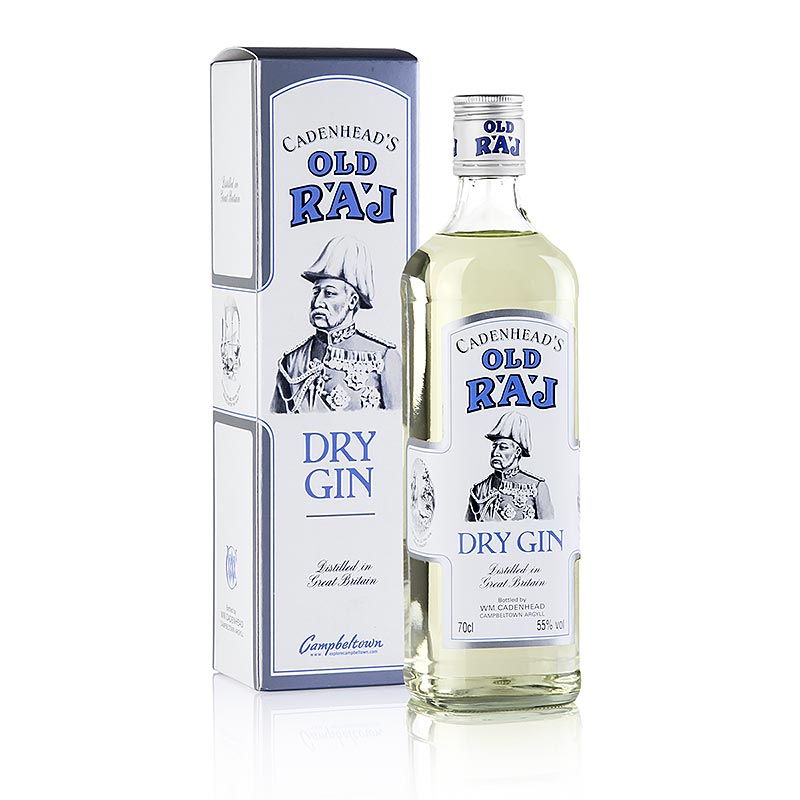 Cadenhead Old Raj Gin, con zafferano, 55% vol. - 700 ml - Bottiglia