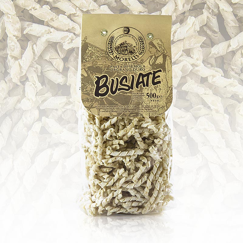 Morelli 1860 Busiate, Germe di Grano, com germen de trigo - 500g - bolsa