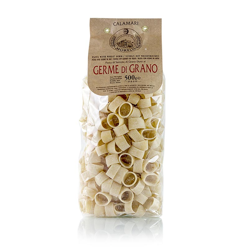 Morelli 1860 calamari, ringer, Germe di Grano, med hvetekim - 500 g - bag