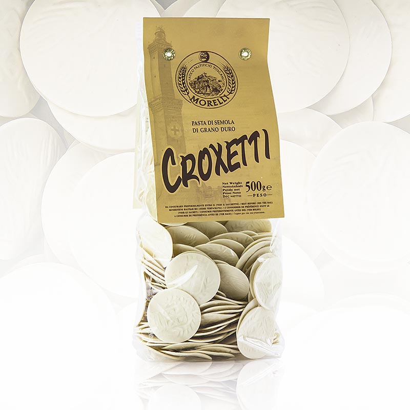 Morelli 1860 Croxetti, Germe di Grano, com germen de trigo - 500g - bolsa