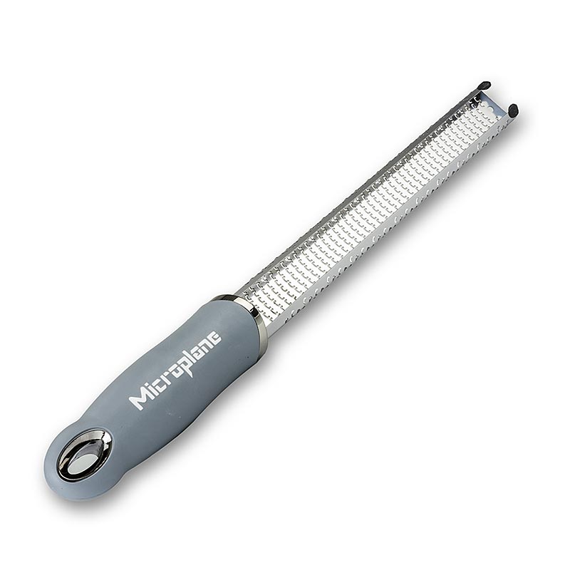 Microplane Premium Classic - Stab, Zesten Reibe, Griff grau/soft-touch - 1 St - Lose Microplane Premium Classic - Stab, Zesten Reibe, Griff grau/soft-touch - 1 St - Lose