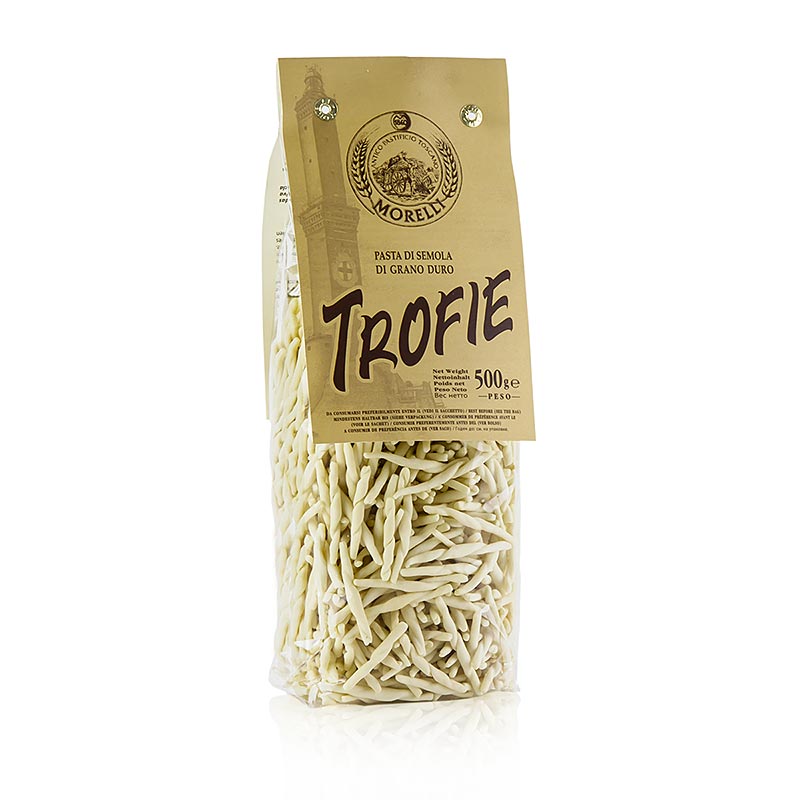 Morelli 1860 Trofie, Germe di Grano, vehnanalkiolla - 500g - laukku