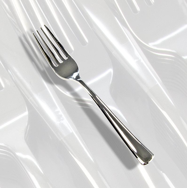 Einweg Silbergabeln, aus Kunststoff, silberfarben, 18,5 cm - 50 St - Karton Einweg Silbergabeln, aus Kunststoff, silberfarben, 18,5 cm - 50 St - Karton