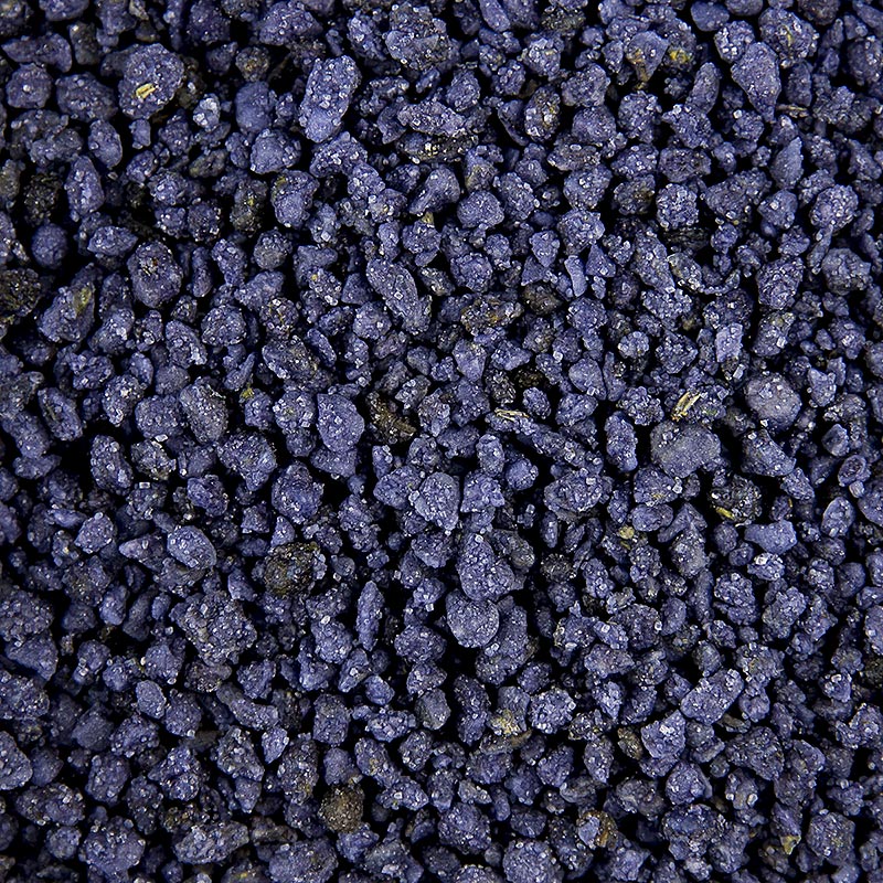 Potongan kelopak ungu asli, ungu, mengkristal, dapat dimakan - 1kg - Kardus