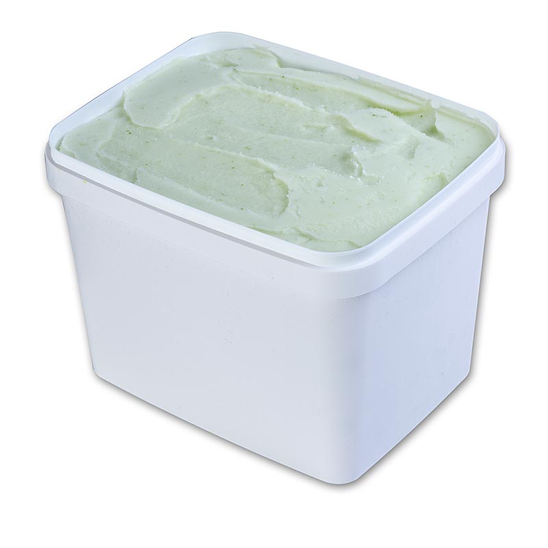 Sorbetto - basilico al lime - 2,3 litri - Guscio in PE