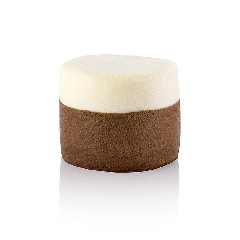 Sweet Classics - Cupcakes de mousse de chocolate amargo branco - 850g, 16x80ml - Cartao