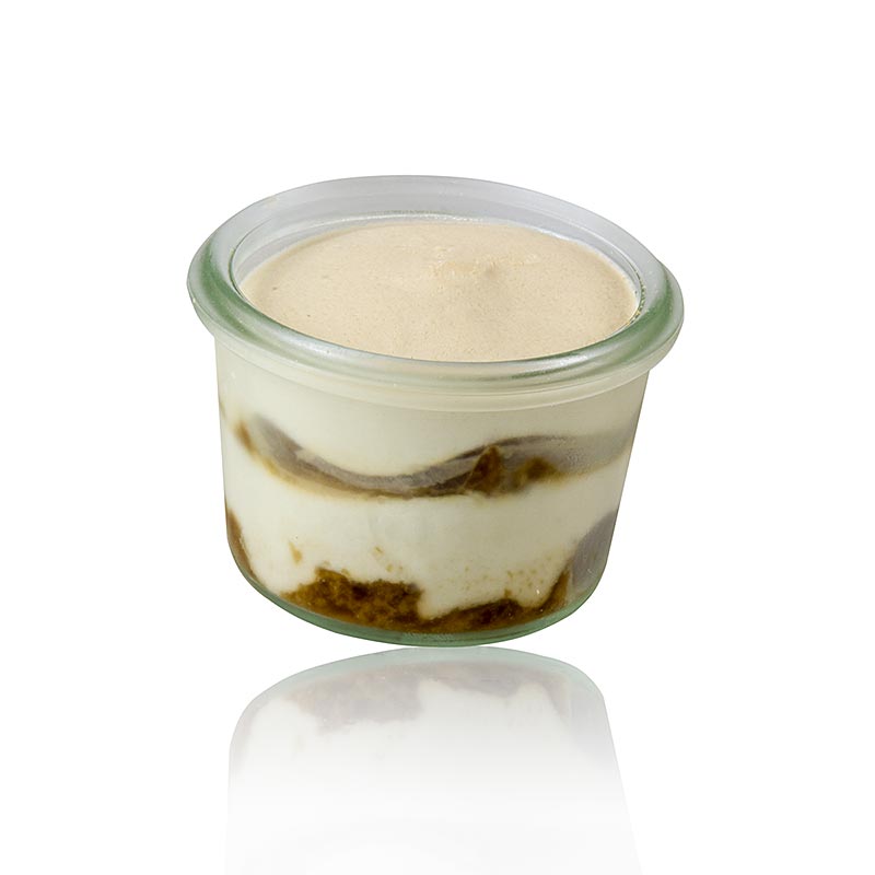 Tiramisu, vegano - 660 g, 12 confezioni da 80 ml - Cartone