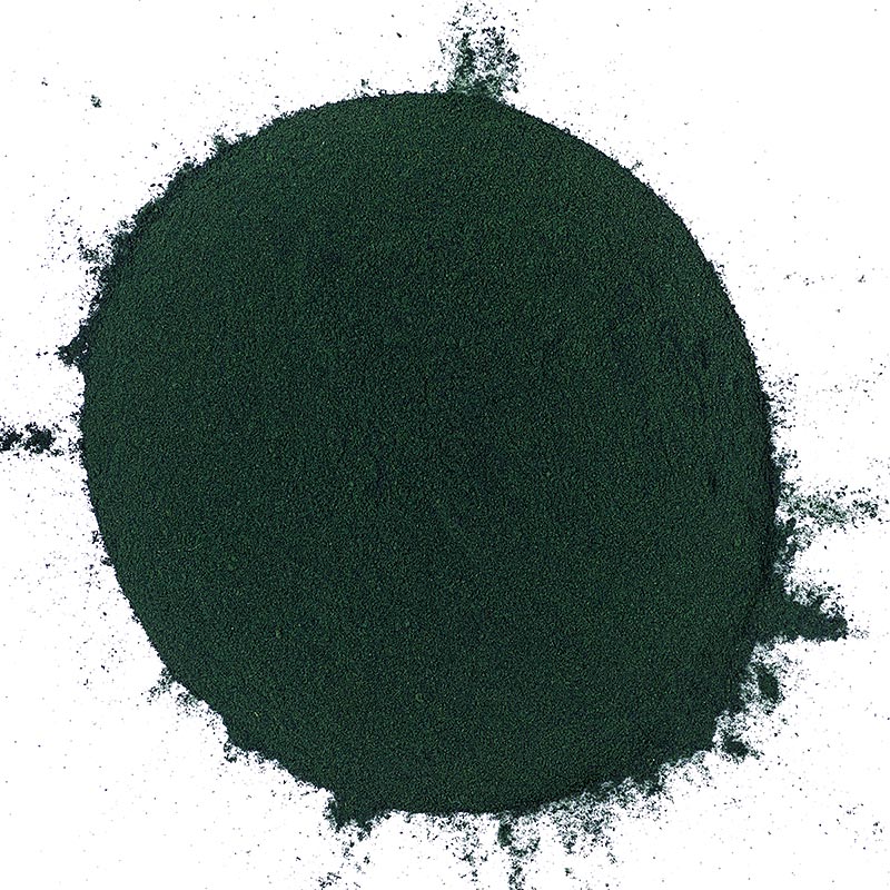 Spirulina platensis (algas verde-azuladas), moida - 500g - bolsa