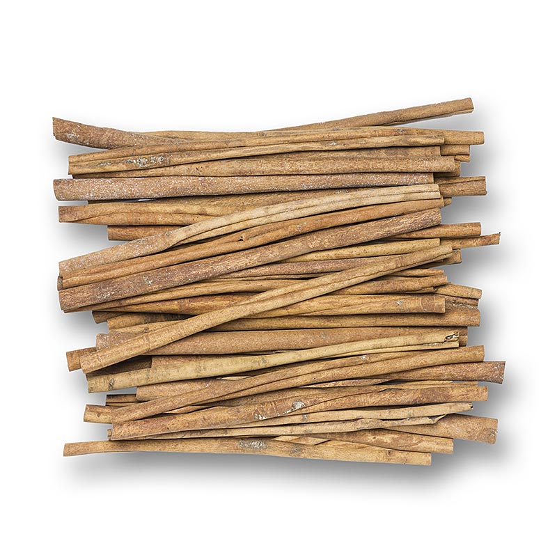 Batang kayu manis, sederhana, 25 cm, kayu manis Cassia, Indonesia - 1 kg - beg