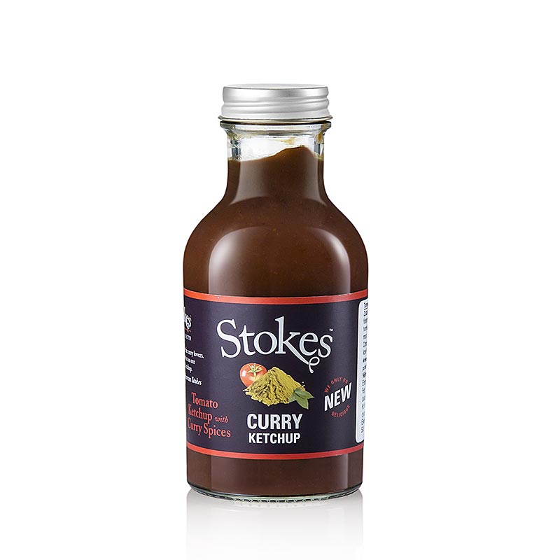 Ketchup de caril Stokes - 257ml - Garrafa