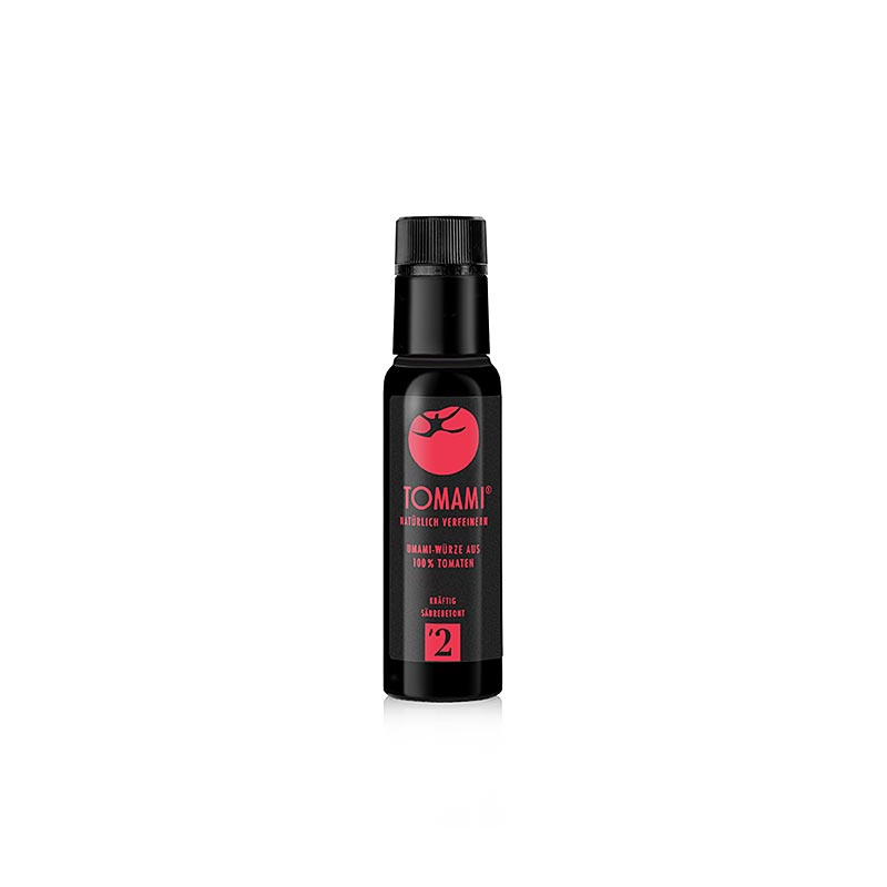 Tomami Tomate®, 2, concentrado de tomate, fortemente acido - 90ml - Garrafa