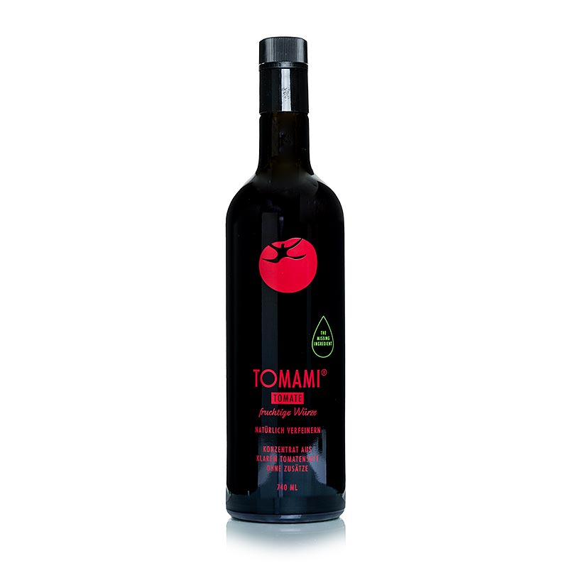 Tomami Tomate®, 2, concentrado de tomate, fortemente acido - 740ml - Garrafa