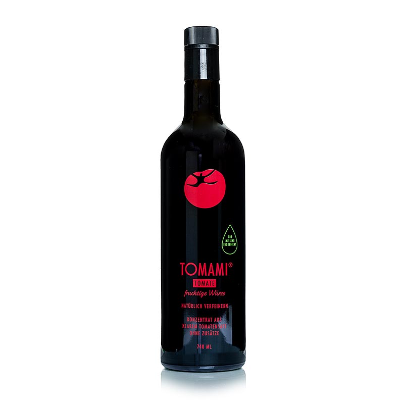 Tomami Tomate®, 2, tomatkoncentrat, starkt surt - 740 ml - Flaska