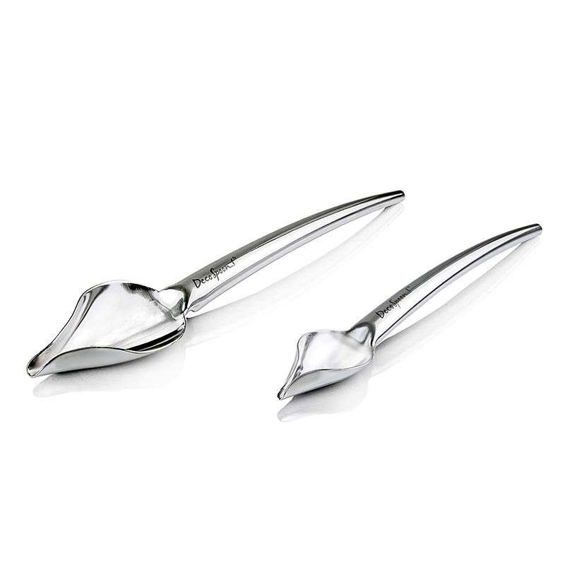 Deco Spoon, Dekor Löffel Set, 19 x 23cm, Edelstahlgriff - 2 tlg. - Karton Deco Spoon, Dekor Löffel Set, 19 x 23cm, Edelstahlgriff - 2 tlg. - Karton