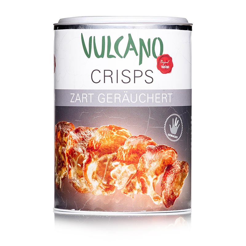 VULCANO Crisps, skinkchips, delikat rokt - 35g - Pe kan