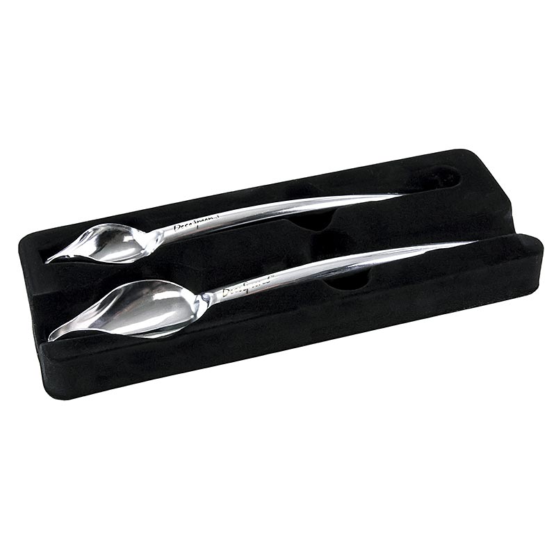 Deco Spoon, Dekor Löffel Set, 19 x 23cm, Edelstahlgriff - 2 tlg. - Karton Deco Spoon, Dekor Löffel Set, 19 x 23cm, Edelstahlgriff - 2 tlg. - Karton