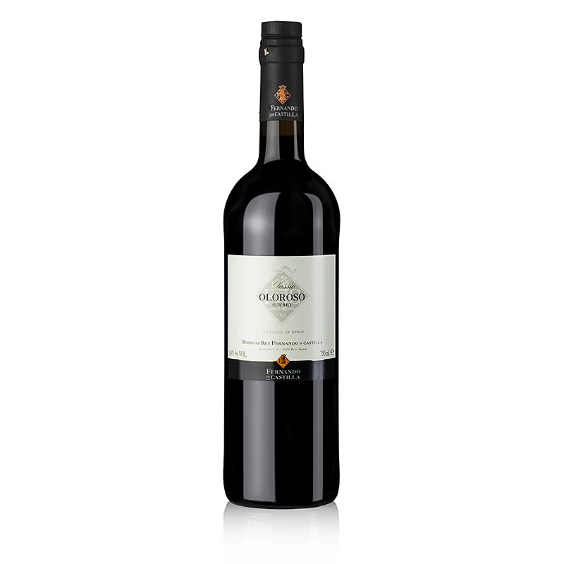 Jerez Oloroso Clasico, seco, 18% vol., Rey Fernando de Castilla - 750ml - Botella