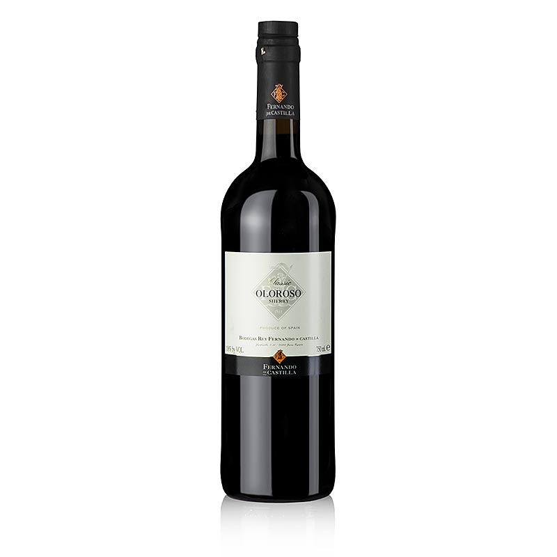 Sherry Classic Oloroso, torr, 18% vol., Rey Fernando de Castilla - 750 ml - Flaska