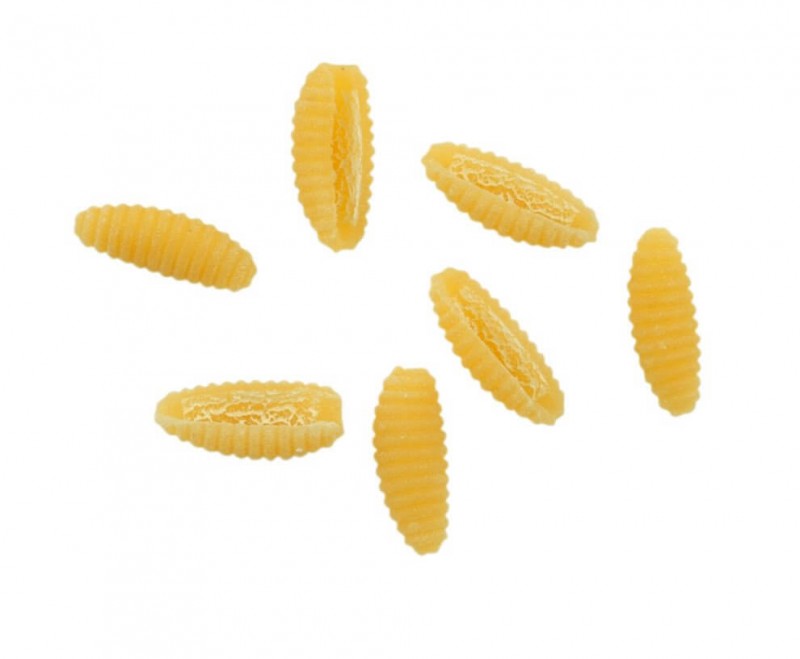 Gnocchetti sardi, Le Classiche, pasta semolina gandum durum, rummo - 500 gram - Kardus